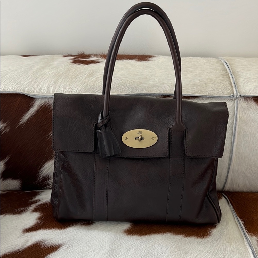 Mulberry Rich Chocolate Leather Shoulder Bag